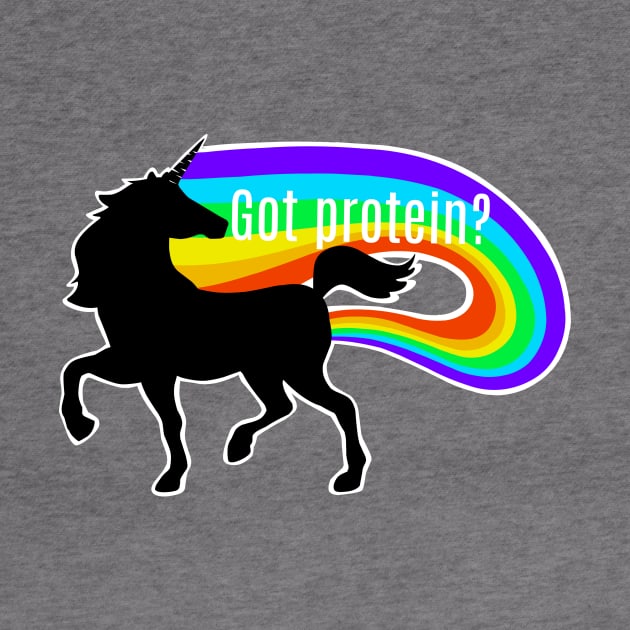 Unicorn protein farts by TimAddisonArt